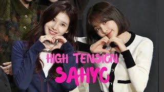 High Tension SAHYO || 하이텐션 사효  - TWICE couple moments [ENG SUB]