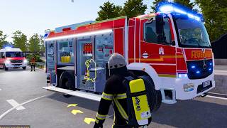 Emergency Call 112 Sim - Hamburg TLF3000 Water Tank On Duty! 4K