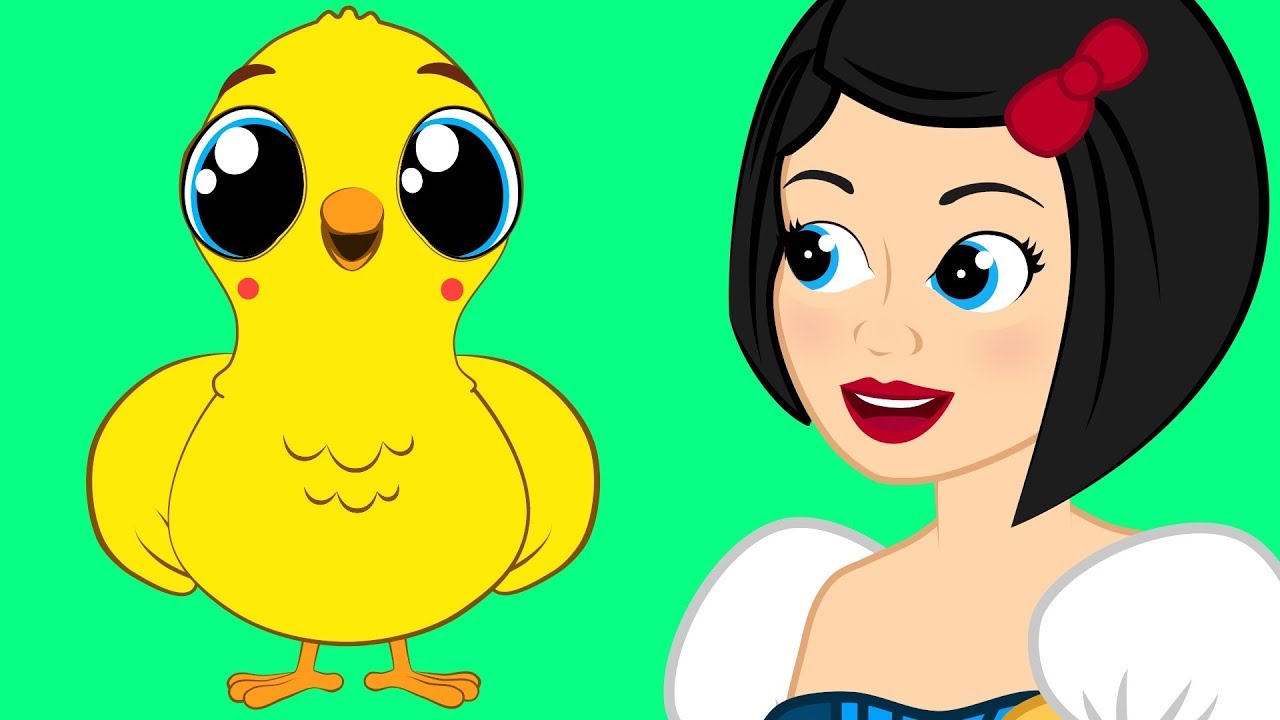 O Pintinho Piu com Branca de Neve | Desenho Animado 