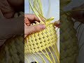 THAT'S How the Perfect Cross Pattern is Made 😲 #weaving #handmade
