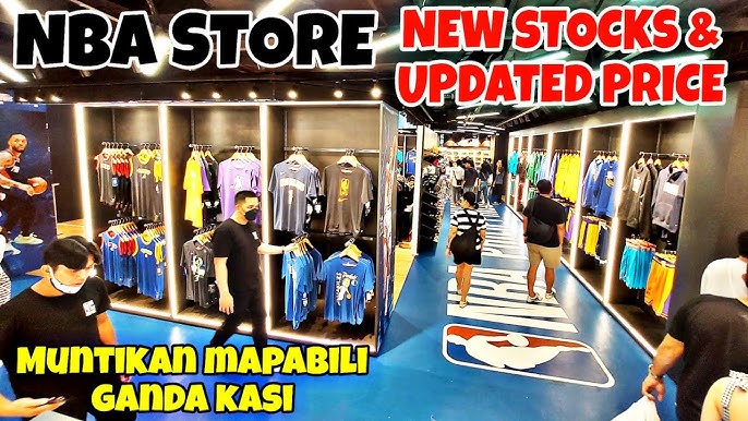 4K] Inside the Biggest NBA STORE in the PHILPPINES! Only Here At SM MALL OF  ASIA! 