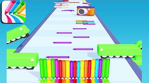 PENCIL RUSH 3D ALL LEVELS #30 (IOS & ANDROID)  GAMEPLAY WALKTHROUGH PART 4