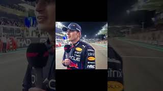 Max Verstappen Post Race interview Abu Dhabi GP 22