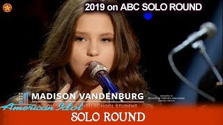 Madison VanDenburg takes on Adele's “All I Ask” AWESOME | American Idol 2019 SOLO Round