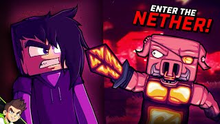 Epic Minequest 8 | Enter The Nether!