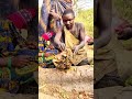 Hazda Tribe Preparation of a Large Tortoise#short #hadzabetribe