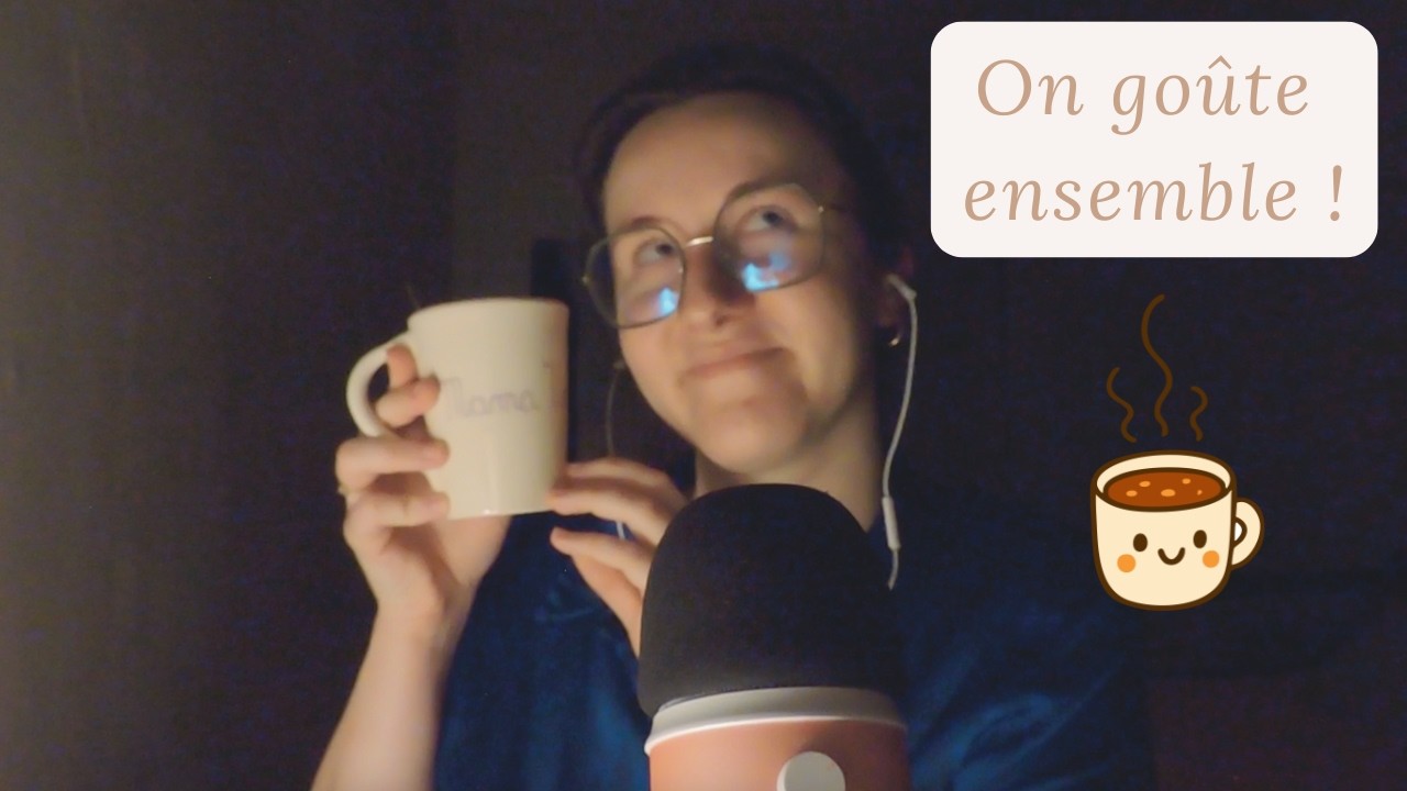 ASMR FR 💤 On prend le goûter ensemble ☕ (multi déclencheurs)