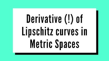 Curves in Metric Spaces, Length Formula