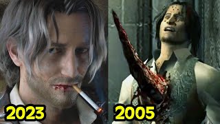 All Characters Death Scenes 2005 VS 2023 - Resident Evil Remake