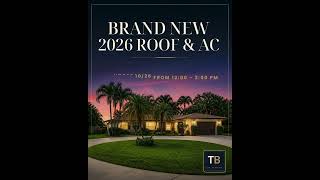 **OPEN HOUSE THIS SUNDAY | 12–3 PM | LAKE WORTH, FL** 🌴✨ **BRAND-NEW 2026 ROOF & AC!** ✨