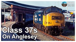 Class 37s on Anglesey in the 1990s - HD Remaster