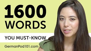 1600 Words Every German Beginner Must Know