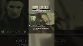 She Knew All About Jack Just From His Voice!💔#shorts #gaming #metalgearsolid #viralvideo #edit #mgs