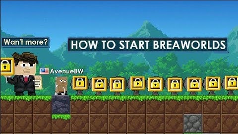 HOW TO START BREAWORLDS | EASY WORLD LOCK FOR NEW ! #BREAWORLDS #BW #WORLDLOCK