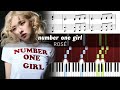 ROSÉ Number One Girl Accurate Piano Tutorial With Sheet Music