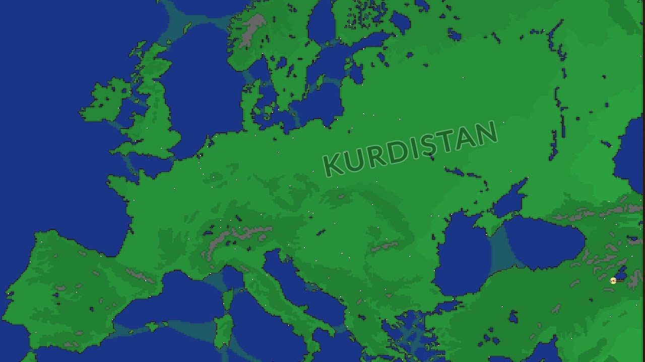 I FORCED KURDISTAN TO TAKE OVER EUROPE IN (AGES OF CONFLICTS) GAMEPLAY VIDEO 
