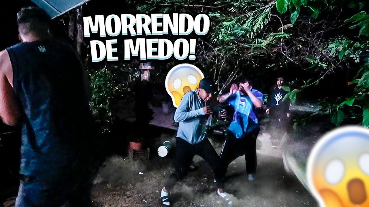 ASSUSTEI TODO MUNDO NO ACAMPAMENTO