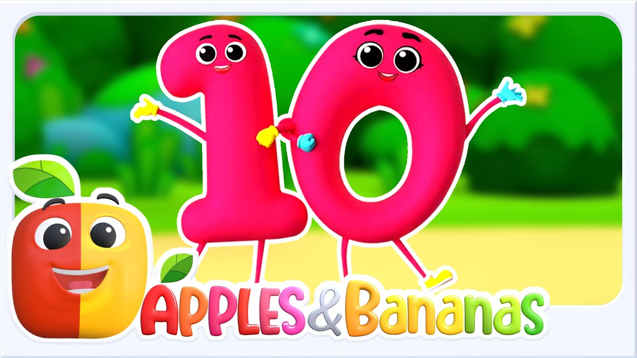 Number Song , Learn 1-10 Song And Nursery Rhymes For Kids - YouTube