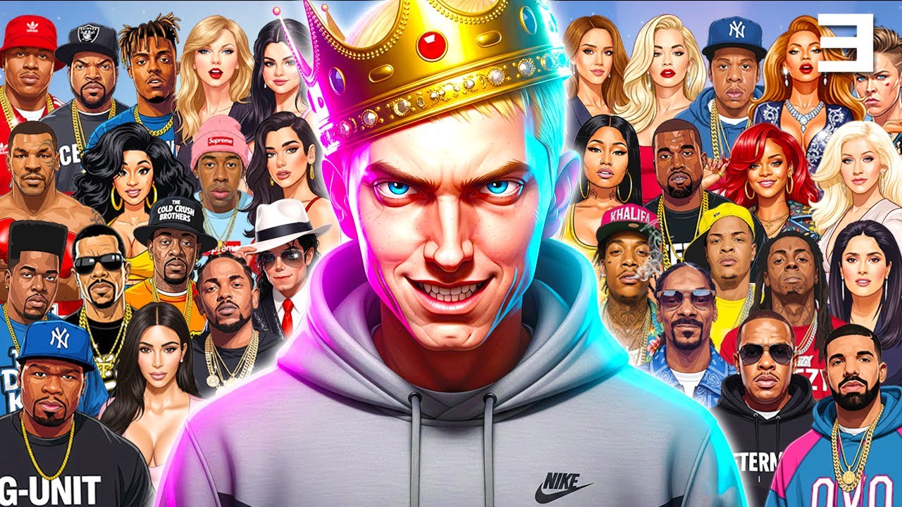 Why Rappers, Athletes, And Female Pop Stars Think Eminem Is the Greatest of All Time🐐👑 | Documentary