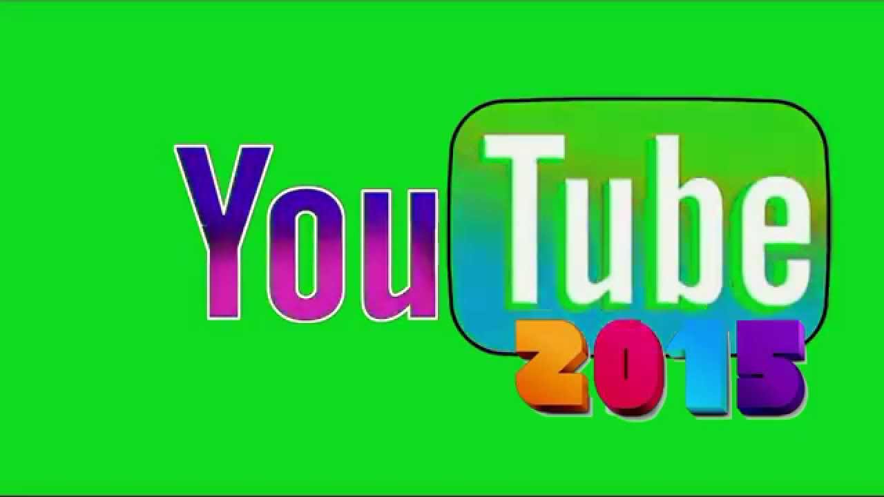 Green Screen youtube logo 2015 (ΗD) - YouTube