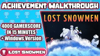 Lost Snowmen Complete Achievement Walkthrough - 4000 Gamerscore Guide In 15 Minutes + Windows