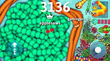 Epic Snake Io Gameplay! Top 1 Snake Io 🐍 The Map Snake Game #snakeio #ikilled godofsnake #gameplay