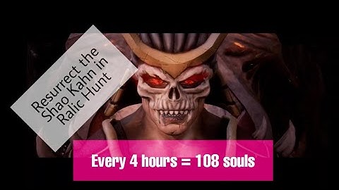 Mortal Kombat Mobile | Resurrect the Shao Kahn In Relic Hunt