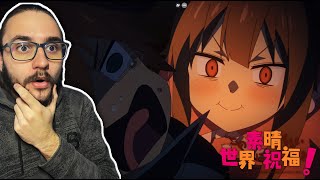 Megumin And Kazuma Are FLIRTING?! | KONOSUBA Season 3 Episode 4 REACTION
