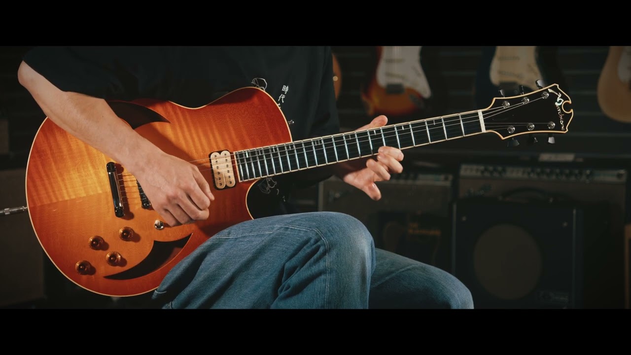 Marchione Semi-Hollow 59Burst Deluxe Honey Burst（新品/送料無料