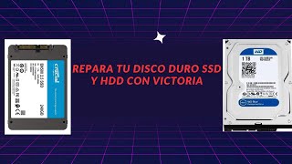 Como REPARAR Disco Duro dañado✅ Externo o Interno | Con Victoria HDD SSD | 2024
