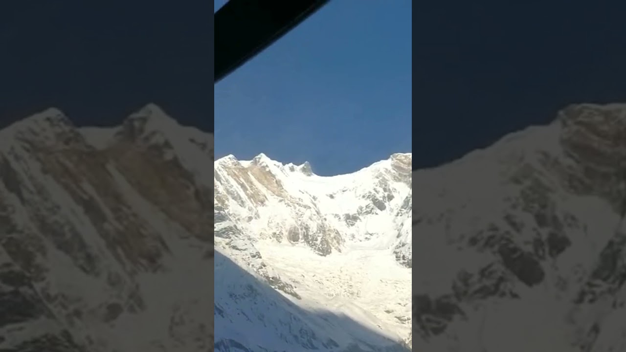 Annapurna Helicopter Tour Adventure Nepal, Beautiful Himalaya, 