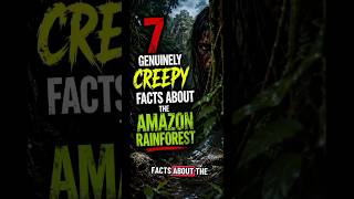 creepy facts about Amazon rainforest #historyfacts #amazon #rainforest #fyp #viral #amazonwildlife