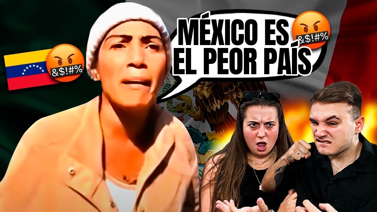 MIGRANTES VENEZOLANOS INSULTAN a MEXICANOS y LES CIERRAN la BOCA 🤬🇲🇽 *México es el peor país!!!*