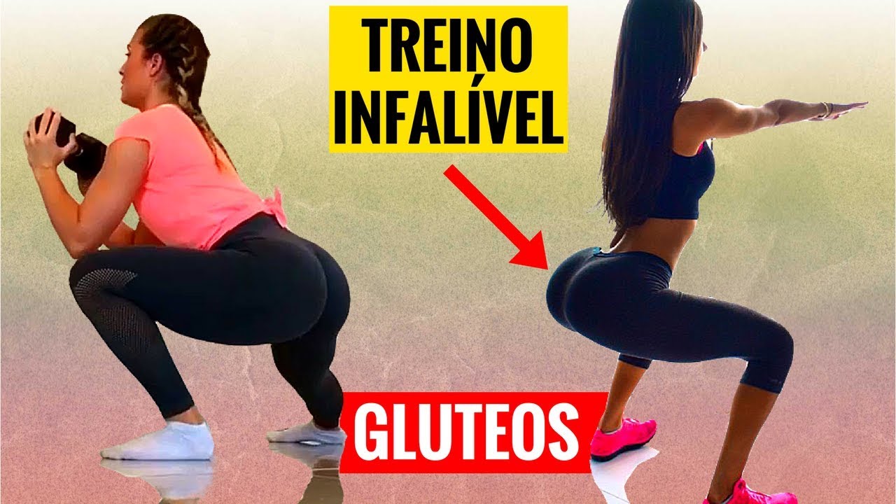 BUMBUM GRANDE Treino Certeiro Para Aumentar Bumbum Em Casa Exercicios