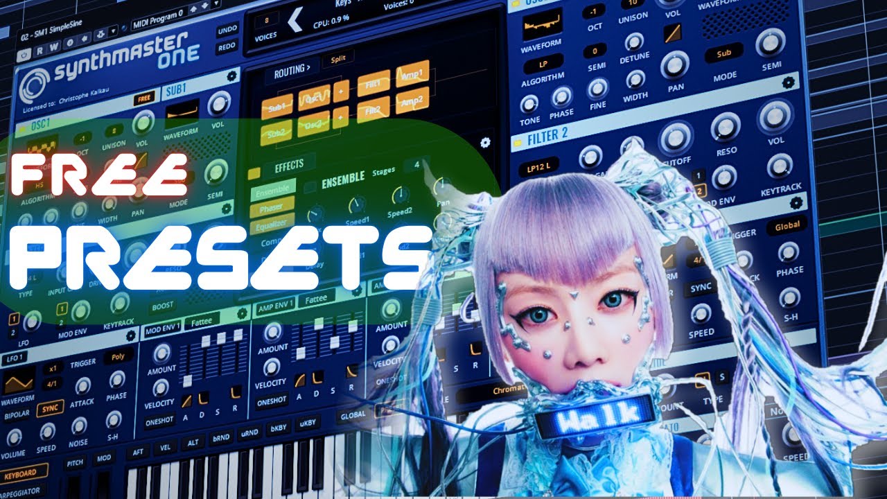 I recreated this J Pop banger mainly with one synth  Presets walkthrough