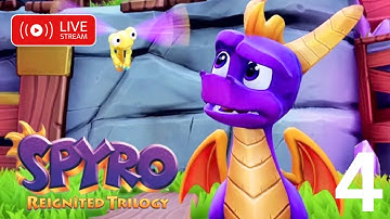 Spyro 3: Year of the Dragon (Part 4) | Spyro Reignited Trilogy | Live Stream