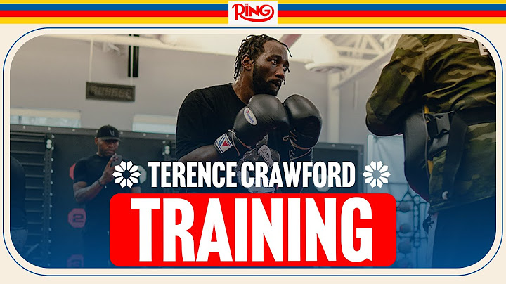 FIRST LOOK! Terence Crawford Pre-Camp Training Ahead Of Canelo Alvarez Fight