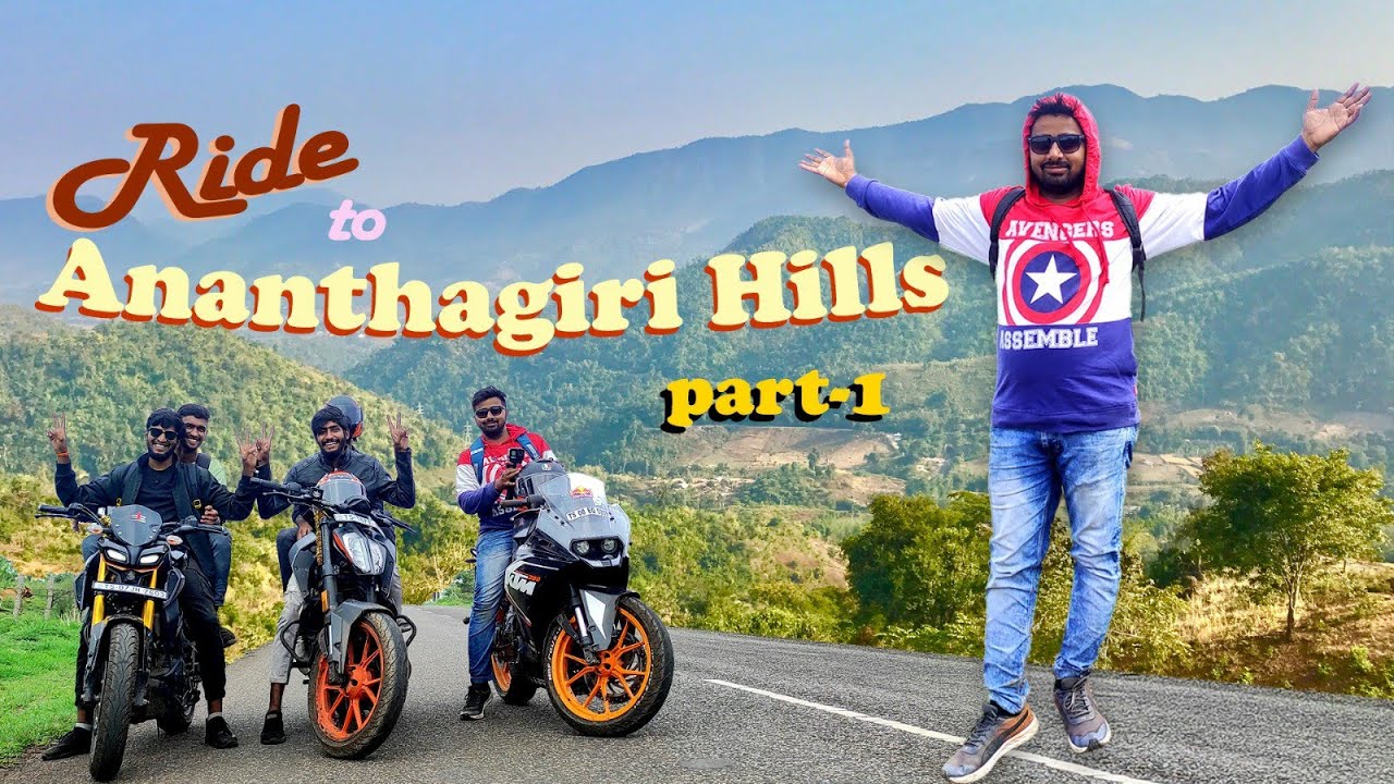 anathagiri hills trip part-1 #ananthagirihills #bikeride #nature #hyderabad #superbikes #camping