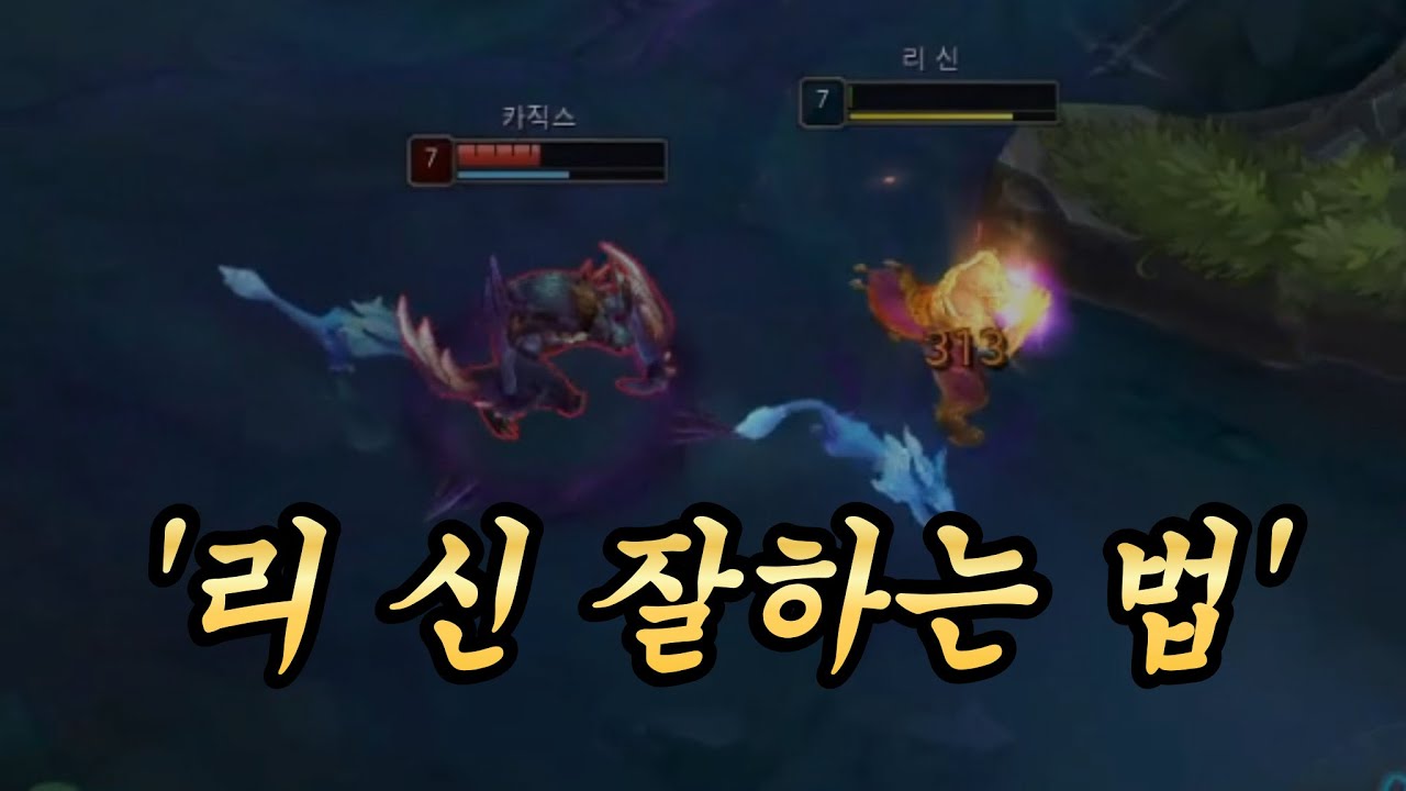 누구나 가능. 가장 현실적인 리 신 잘하는 법