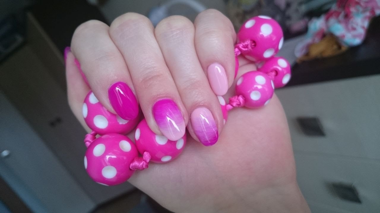 Manicure hybrydowy ombre SEMILAC