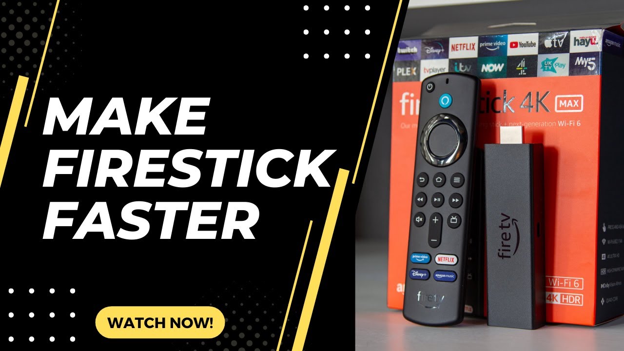 👉 MAKE FIRESTICK FASTER – IN JUST 2 SIMPLE STEPS