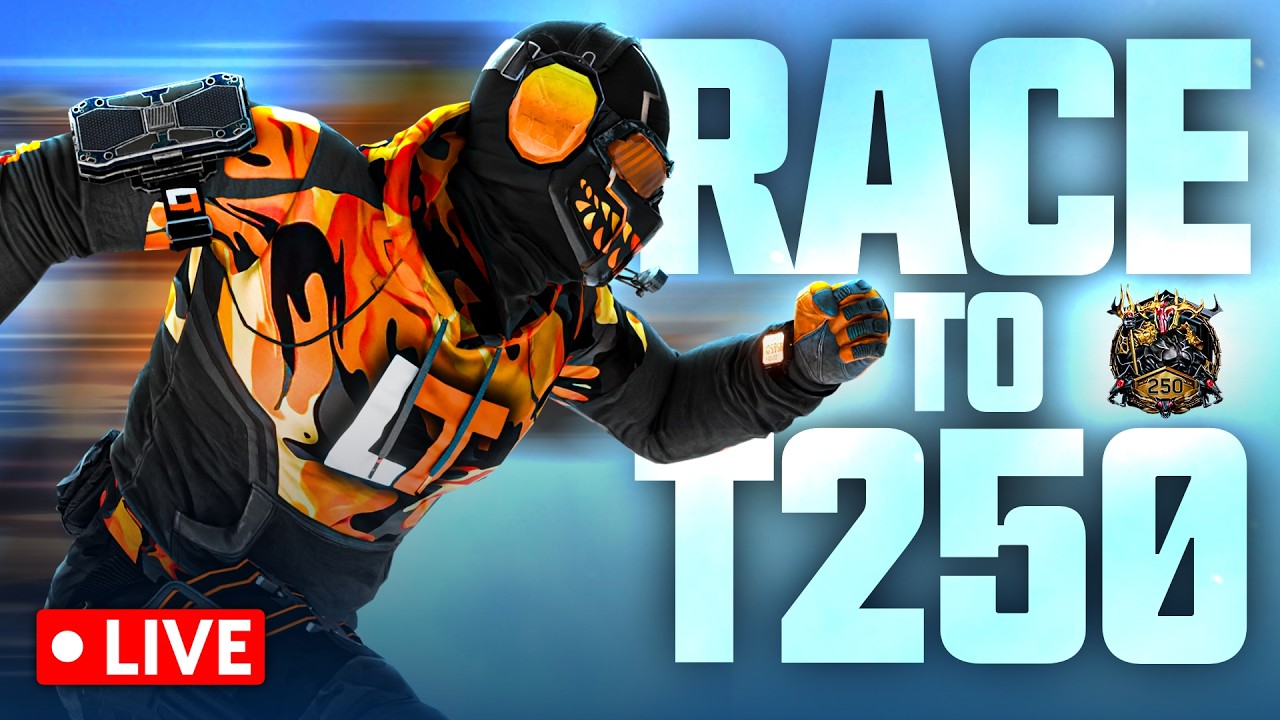 🔴LIVE - RANKED PLAY RACE TO TOP 250. GOTTA CATCH UP.