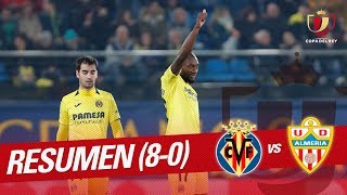 Resumen de Villarreal CF vs UD Almería (8-0)