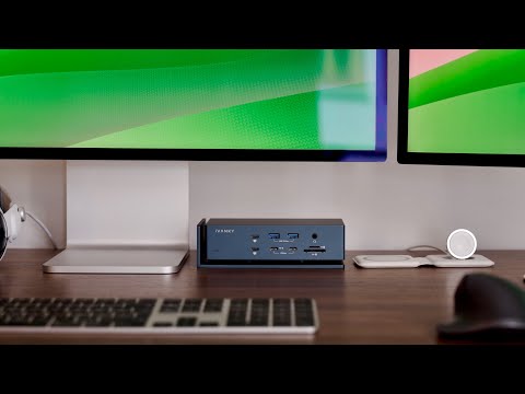 Das wirklich! beste Thunderbolt 4 Dock für das MacBook Pro: FusionDock Max 1