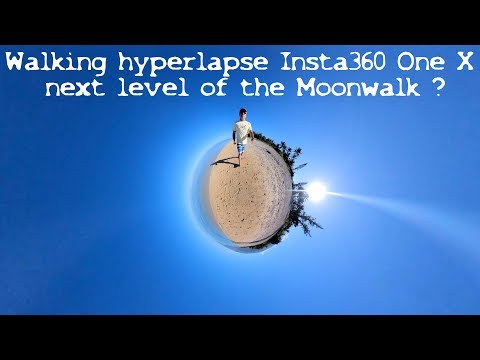 OX - Walking hyperlapse on the beach : the next level of moonwalk ?