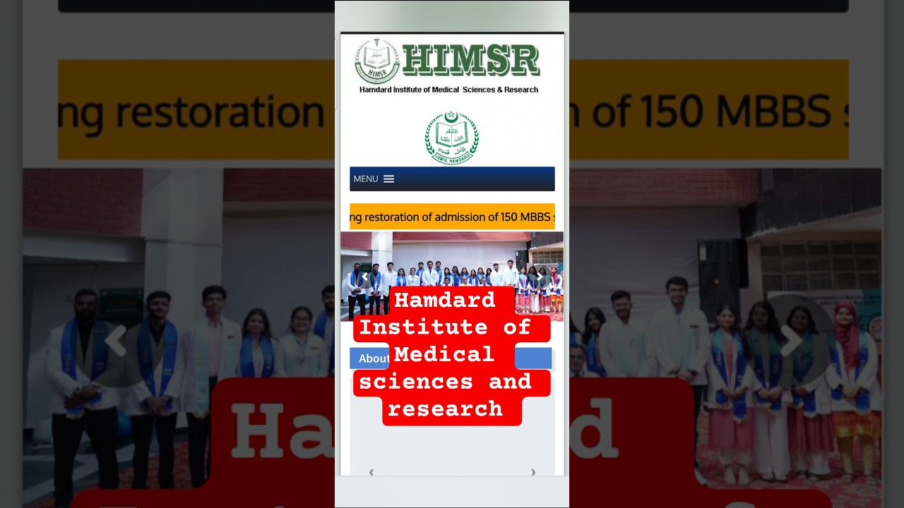 Delhi High Court Restores 150 MBBS Seats at Hamdard Institute | HIMSR MBBS 2025 Latest News 