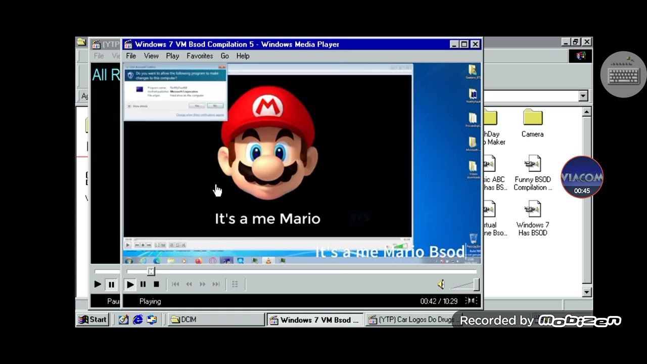 Windows 7 VM BSOD Compilation #5 [YTP] Car Logo Drugs Has Bsod Win98 Simulator 