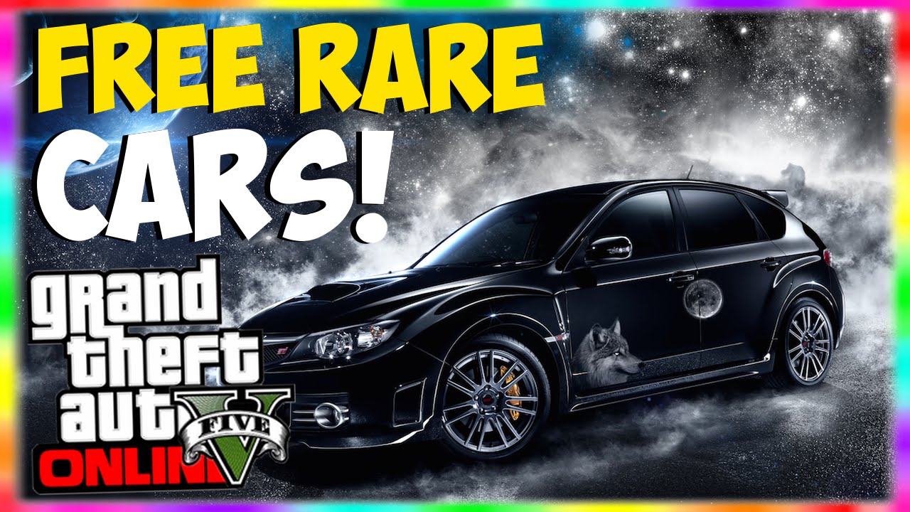 GTA 5 FREE RARE CARS: "Rare Car Locations Online" Free Rare Storable