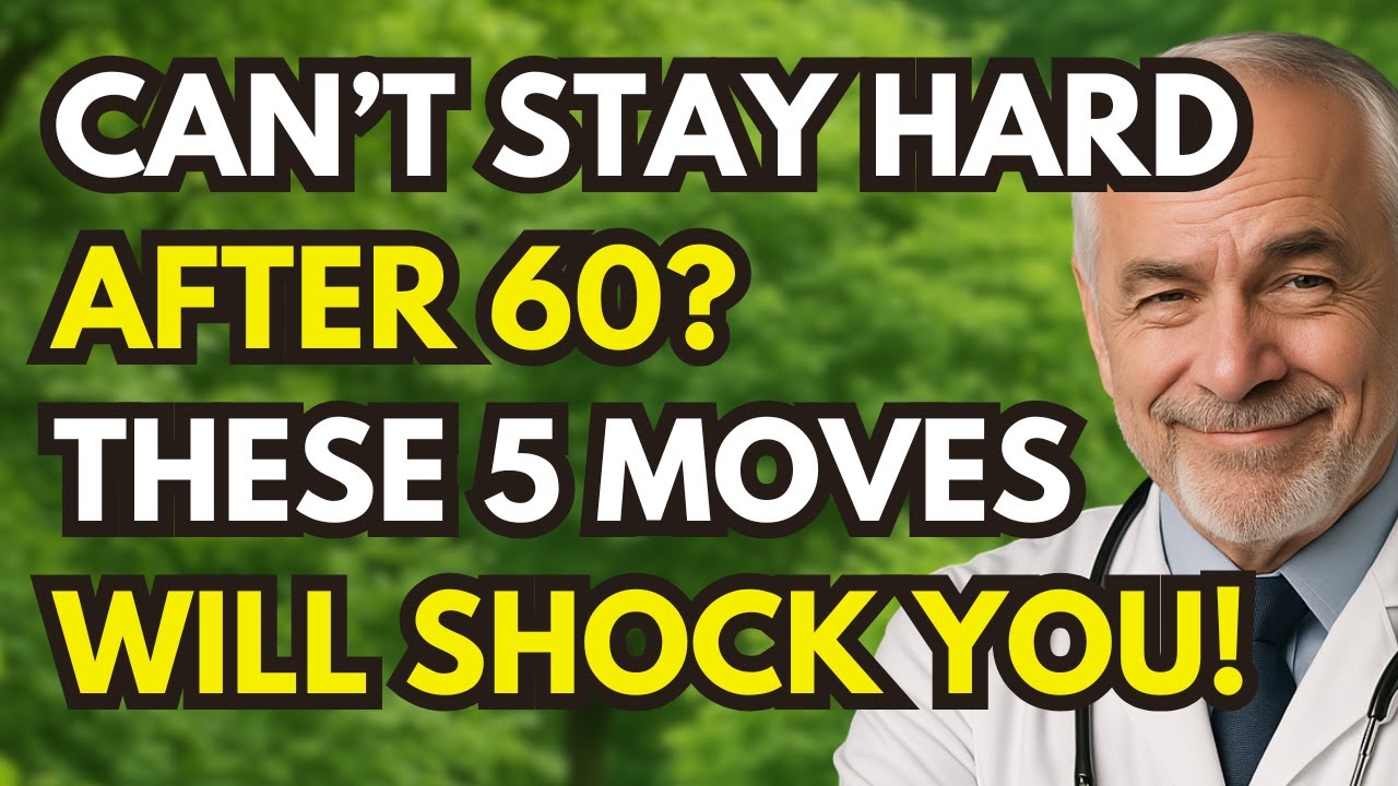 Can’t Stay Hard After 60? These 5 Moves Will Shock You | Senior Health