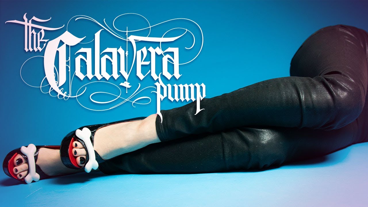 Calavera Pump 🦴 Von D Shoes | Luxe Vegan Footwear